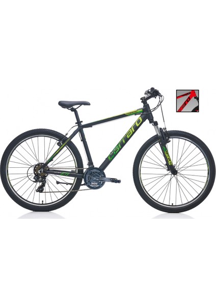 Force 700 V - 27.5 Jant 17'' 43CM ( M ) Kadro Dağ Bisikleti - Antrasit Turuncu Beyaz