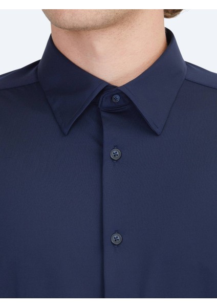 Lacivert Regular Fit Casual Gömlek fırsatları