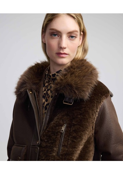 Karma Cepli Suni Kürk Mix Mont IW6240012205074