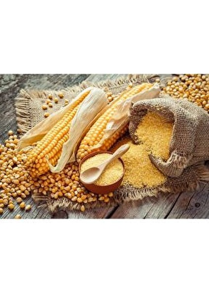 Taş Değirmen Yerli Mısır Unu 1 kg Kendi Üretimimiz Yeni Mahsül