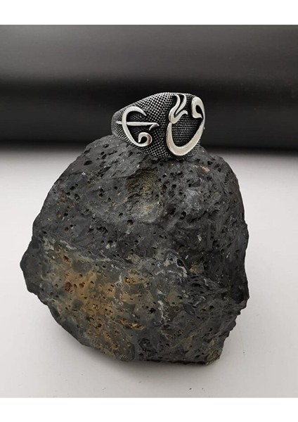 Gümüş Elif-Vav Simgeli Erkek Yüzük ERKEKYÜZÜK88 fiyatları