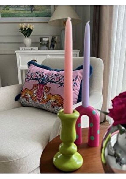 Dekoratif Kaplan Desenli Tasarım Pembe Kadife Yastık Kılıfı fiyatları