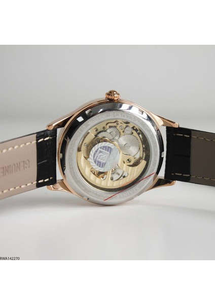RWA142270 Deri Kordonlu Otomatik Erkek Kol Saati fırsatları