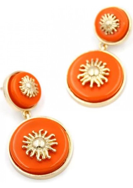 Güneş Küpe - Turuncu fiyatları