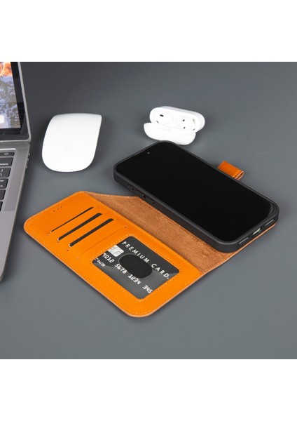Casper iPhone 17 Pro Max Hakiki Deri Manyetik Cüzdan Kılıfı – Toronata indirimleri