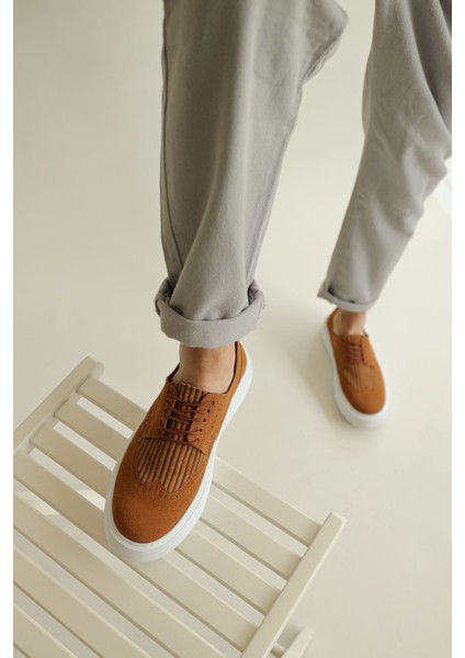 Luxcry Premium Erkek Günlük Casual Ayakkabı Süet Taba modelleri