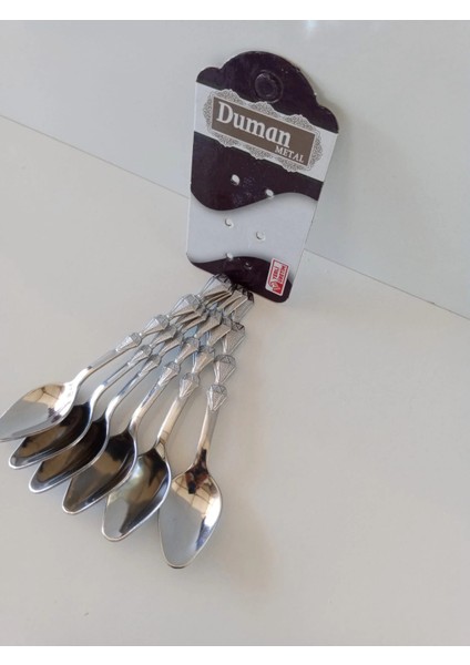6 Lı Çay Kaşığı Desenli