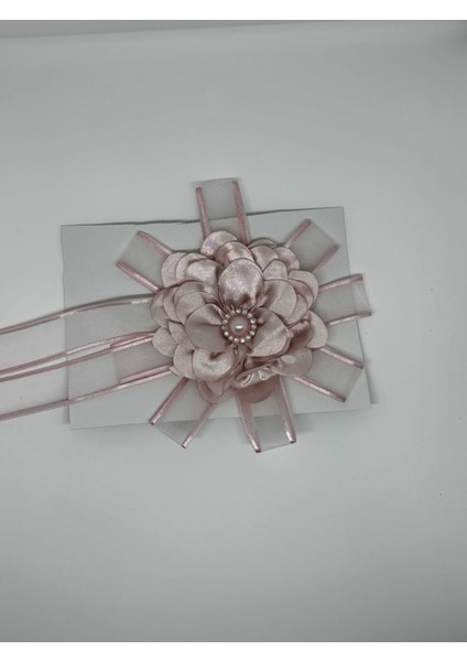 Gelin Bohçası Için Çiçek Motifli 1 Adet Pembe Bohça Çiçeği fiyatları