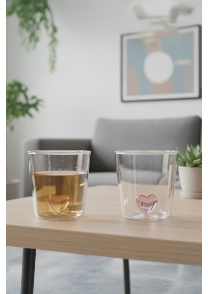 Love 2'li Borosilikat 300 ml Aşk Bardak Seti fiyatları