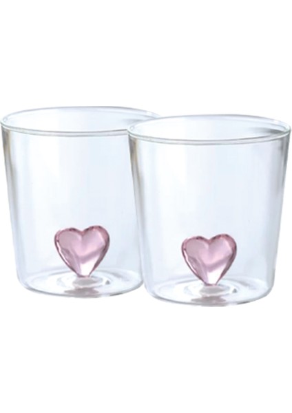 Love 2'li Borosilikat 300 ml Aşk Bardak Seti modelleri