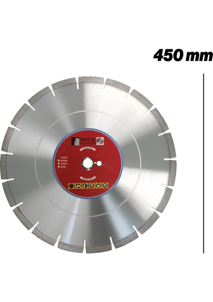 Asfalt Kesme Testeresi Elmas Testere Bıçağı Kesim Asfalt Beton 450 mm Zemin Kesme Testeresi Diski modelleri