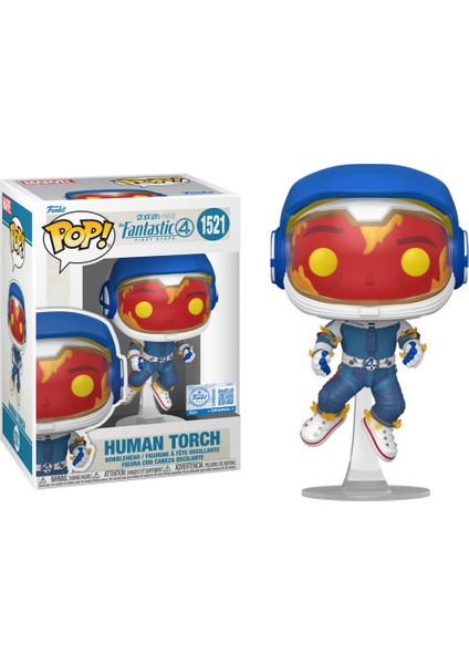 Pop! Human Torch (Space Suit) (Fantastic Four: First Steps)