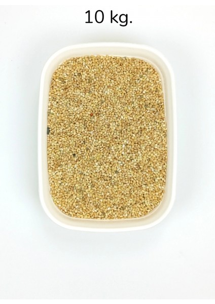 Muhabbet ve Tüm Egzotik Kuşlar Için Doğal Taze Tane Sarı Darı - 10 kg