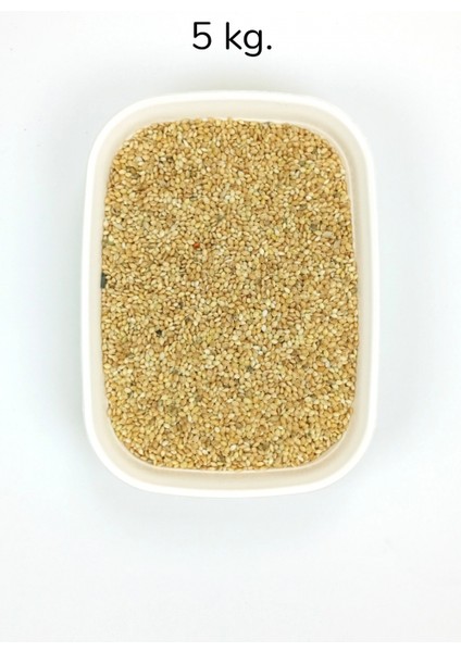 Muhabbet ve Tüm Egzotik Kuşlar Için Doğal Taze Tane Sarı Darı - 5 kg