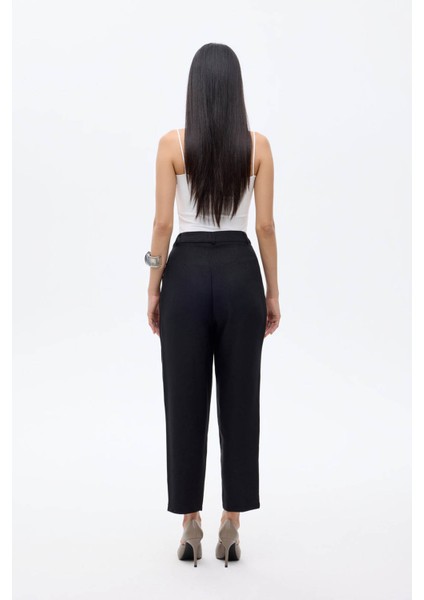 Siyah Kadın Pantolon PNT01059 indirimleri