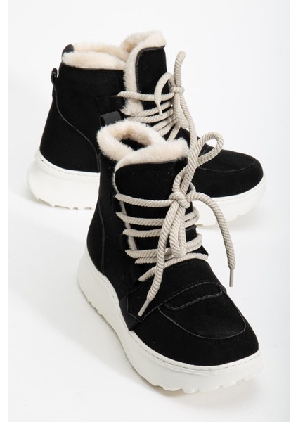 Suins Juliana Hakiki Deri Süet Kadın Bot