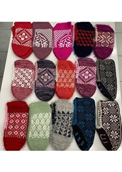 15'li Çeyizlik Hediyelik Örgü Patik