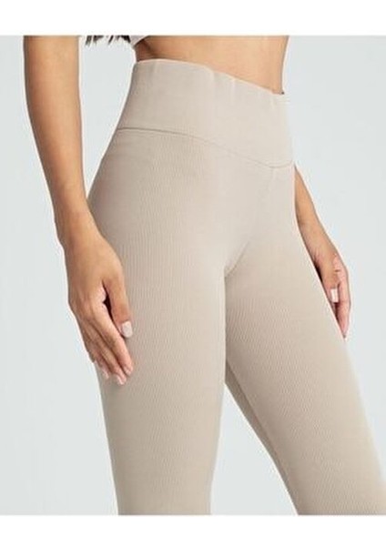 Taş Rengi Kaşkorse Fitilli Tayt fırsatları