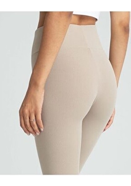 Taş Rengi Kaşkorse Fitilli Tayt indirimleri