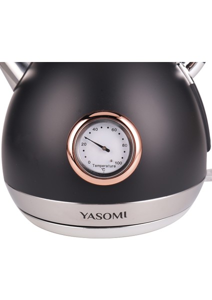 YK-880NTSL Retro Su Isıtıcı Kettle Siyah fiyatları