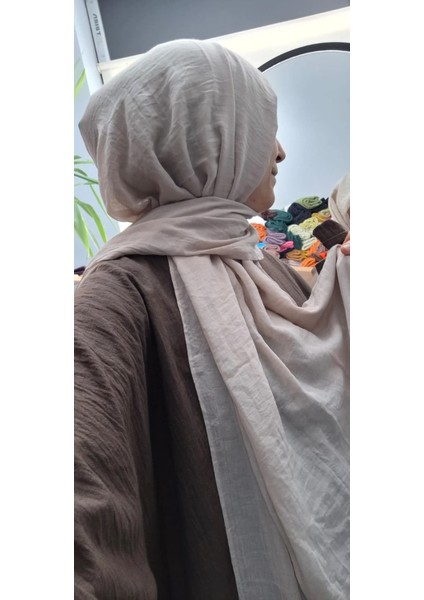 Aminesil %100 Pamuk Konfor Pamuk Şal Iğde Renk indirimleri