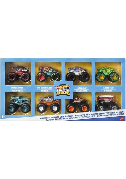 Monster Trucks Çoklu Oyuncak Monster Truck Paketi