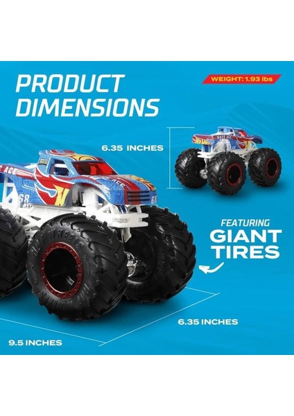 Monster Trucks Çoklu Oyuncak Monster Truck Paketi