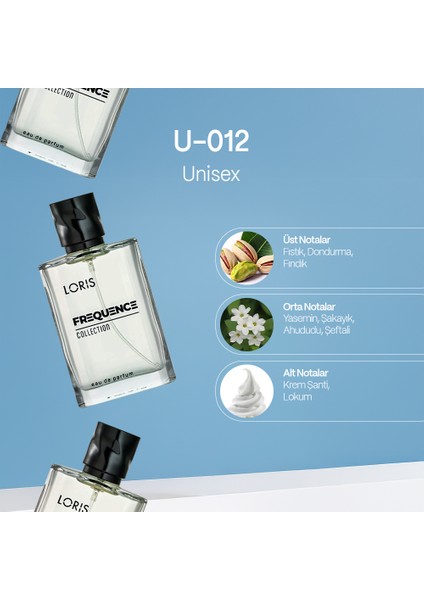 U-012 Frequence Unisex Parfüm 50 ml fiyatları