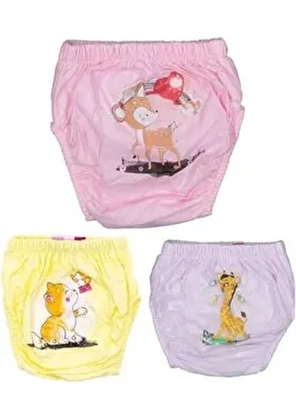 Pamuklu Lüx 3 Lü Alıştırma Külodu