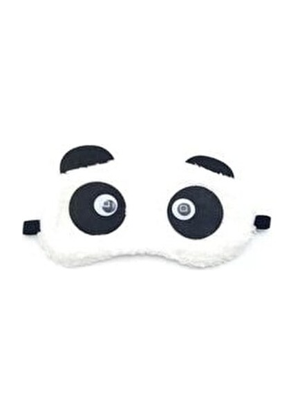Peluş Panda Uyku Bandı 2 Adet - Göz Bandı - Hediyelik modelleri