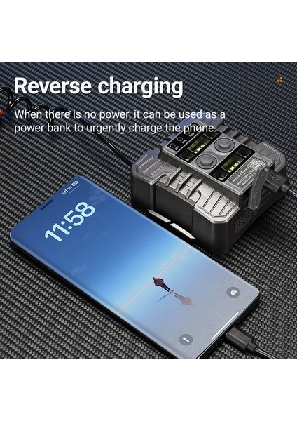 5 Mod Pro Şarjlı Kafa Feneri Şarjlı Ön-Arka Ikazlı Tepe Lambası Arama Kurtarma Balıkçı Avcı Feneri indirimleri