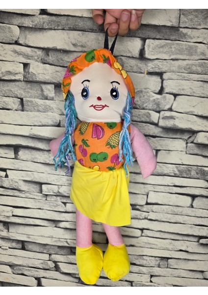 ORJIN3D Safinaz Bebek, Bez Bebek , Peluş Oyuncak Bebek 50 cm