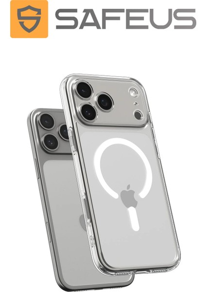 iPhone 17 Pro Max Crystal Sert Mika Magsafe Özellikli Şeffaf Premium Kılıf fiyatları