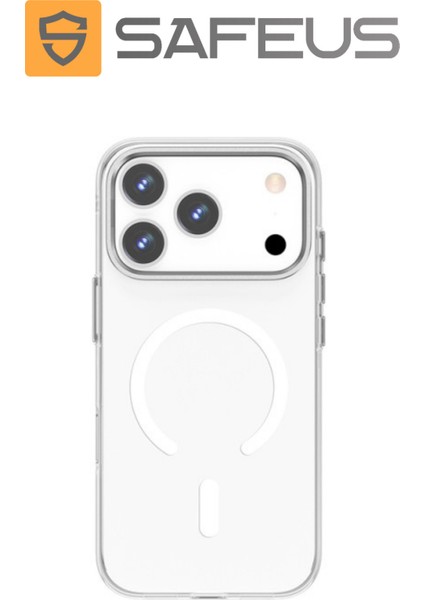 iPhone 17 Pro Max Crystal Sert Mika Magsafe Özellikli Şeffaf Premium Kılıf modelleri