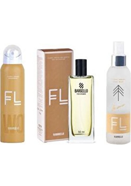 171 Kadın Parfüm Seti Floral Edp+Deo+Body Mist fiyatları