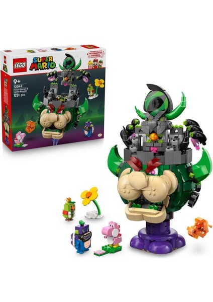 72042 - Prince Florian ve Castle Bowser 1251 Parça +9 Yaş