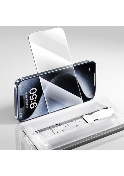 Apple iPhone 14 3D Oliv Hd Temperli Cam Ekran Koruyucu + Kolay Uygulama Aparatı indirimleri