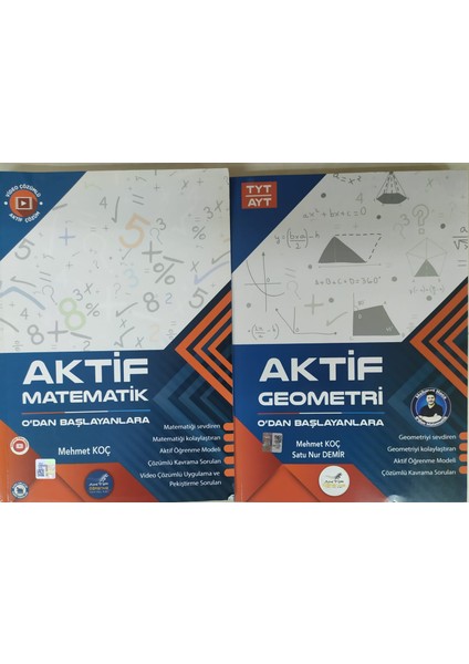 Tyt Matematik 0'dan Başlayanlara 2026 Tyt Matematik Aktif Öğrenme+Tyt Geometri 0'dan Başlayanlara