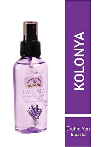 Lavanta Kolonyası, Taze Lavanta Kokulu Doğal Sprey Lavanta Kolonyası,70 Derece 110ML