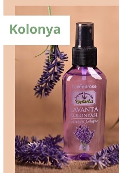 Lavanta Kolonyası, Taze Lavanta Kokulu Doğal Sprey Lavanta Kolonyası,70 Derece 110ML modelleri