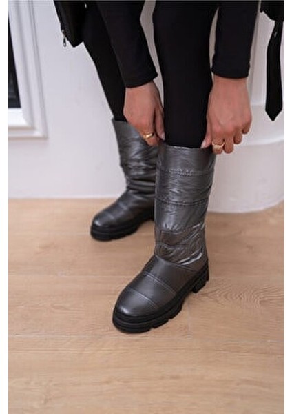 Porro Kadın Gri Platın Paraşüt Kumaş Bot fırsatları