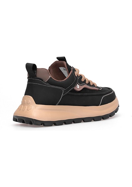 25K501-1 Erkek Hakiki Deri Sneaker Siyah fırsatları