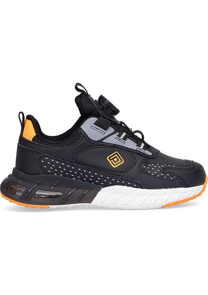 FK25-2024 Filet Erkek Çocuk Yürüyüş Ayakkabısı Siyah - Turuncu