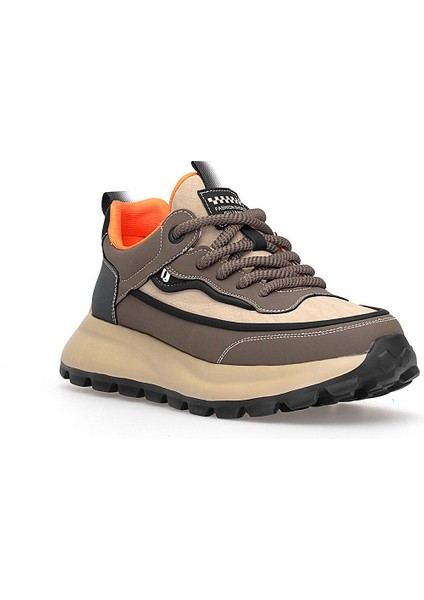 25K501-1 Erkek Hakiki Deri Sneaker Kahverengi fiyatları