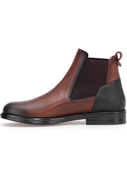 M476 Erkek Hakiki Deri Chelsea Bot Taba modelleri
