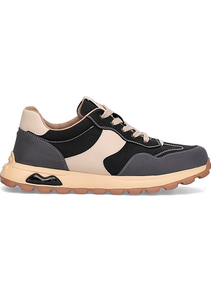 25K509-1 Erkek Klasik Sneaker Siyah