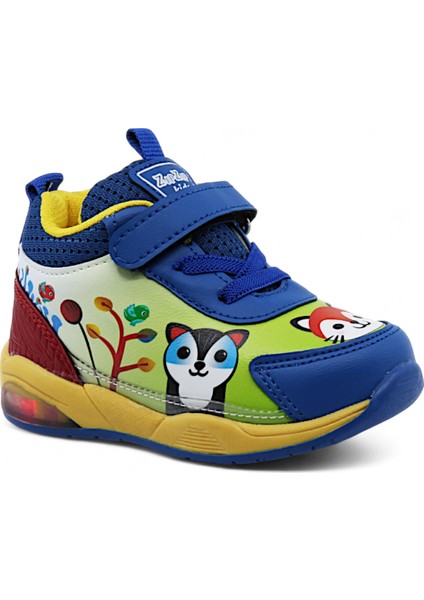 Zıpzıp Ortopedik Hafif Yuva Kreş Ev Unisex Işıklı Çocuk Spor Ayakkabı