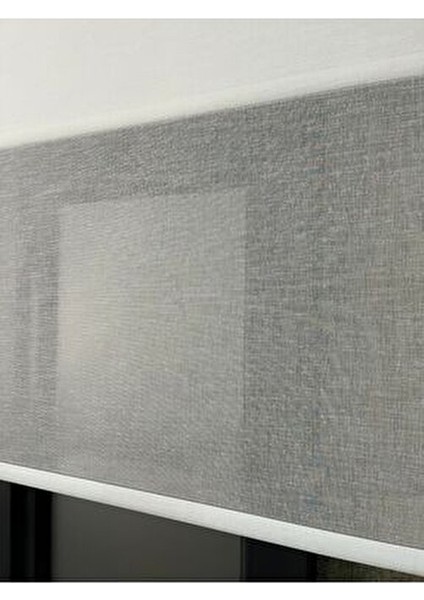 Klasik Stor Perde Beyaz Renk Düz Desen Polyester Kumaş 2 Kanat Pencereler İçin modelleri