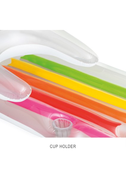 Şişme Havuz Deniz Yatağı - Sultan Yatağı - Bardaklıklı - Gümüş (58802EU) modelleri