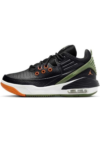 Jordan Max Aura 5 Unisex Çocuk Basketbol ve Spor Ayakkabı - Siyah Deri - DZ4352-003